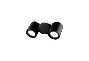 Maytoni Outdoor - Wandlamp Wall Street - Zwart