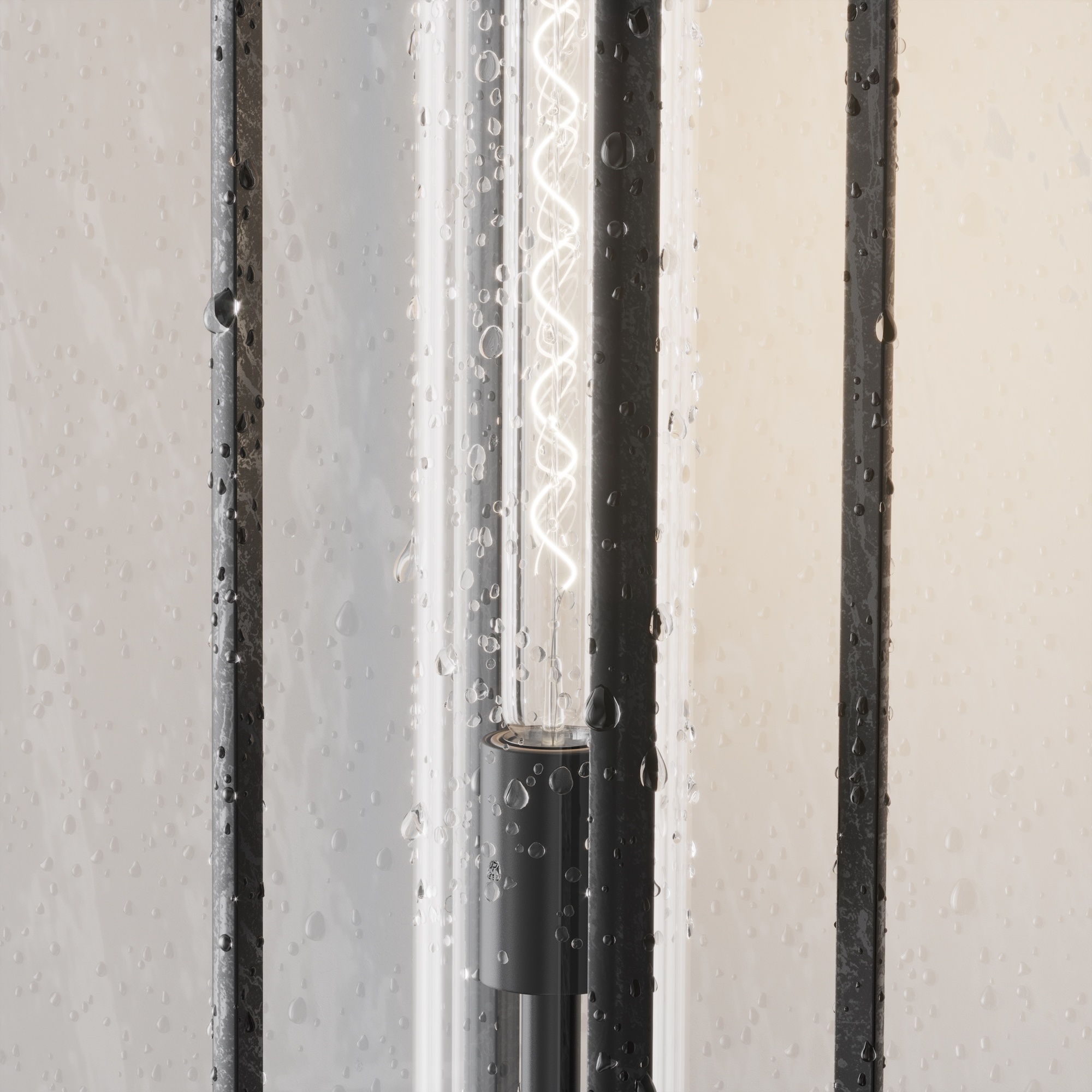 Maytoni Outdoor - Landschapsverlichting Cell - Grafiet