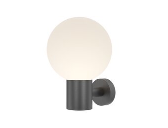 Maytoni Outdoor - Wandlamp Bold - Zwart - Ø20