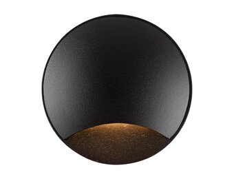 Maytoni Outdoor - Inbouwspot Biscotti - Zwart - Ø6,2