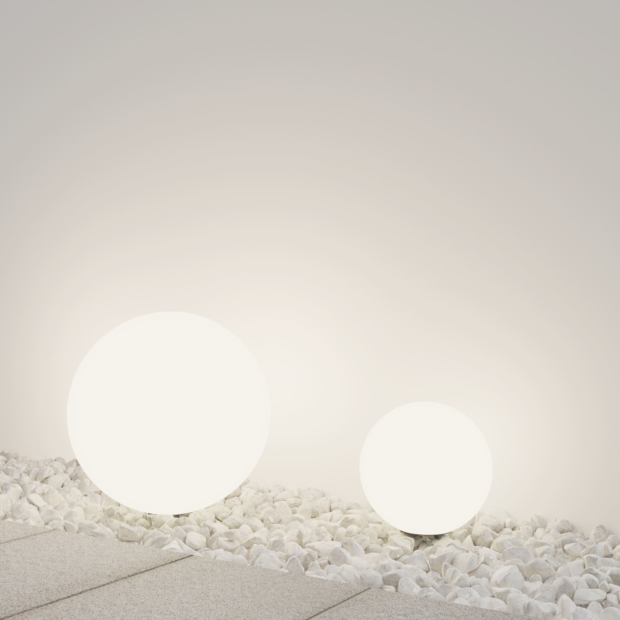 Maytoni Outdoor - Landschapsverlichting Erda - Wit