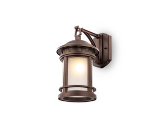 Maytoni Outdoor - Wandlamp Salamanca - Bruin