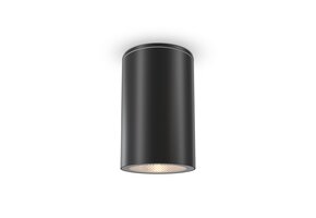 Maytoni Outdoor - Plafondlamp Roll - Zwart - Ø6,5