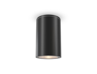 Maytoni Outdoor - Plafondlamp Roll - Zwart - Ø6,5
