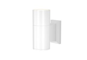 Maytoni Outdoor - Wandlamp Bowery - Wit - Ø6,4