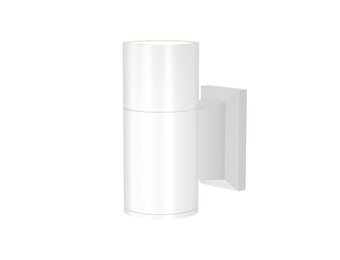 Maytoni Outdoor - Wandlamp Bowery - Wit - Ø6,4