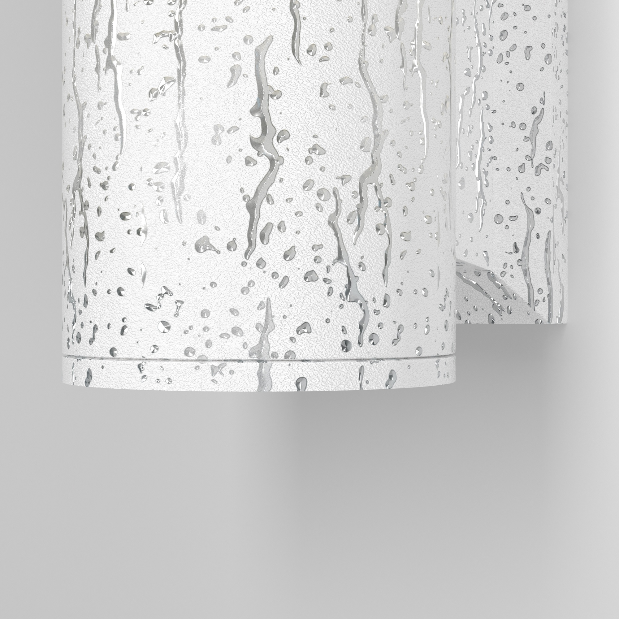 Maytoni Outdoor - Wandlamp Bowery - Wit - Ø6,4