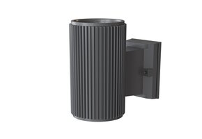 Maytoni Outdoor - Wandlamp Rando - Grijs - Ø9,5