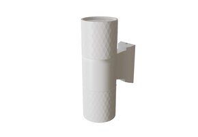 Maytoni Outdoor - Wandlamp Bowery - Wit - Ø6,5