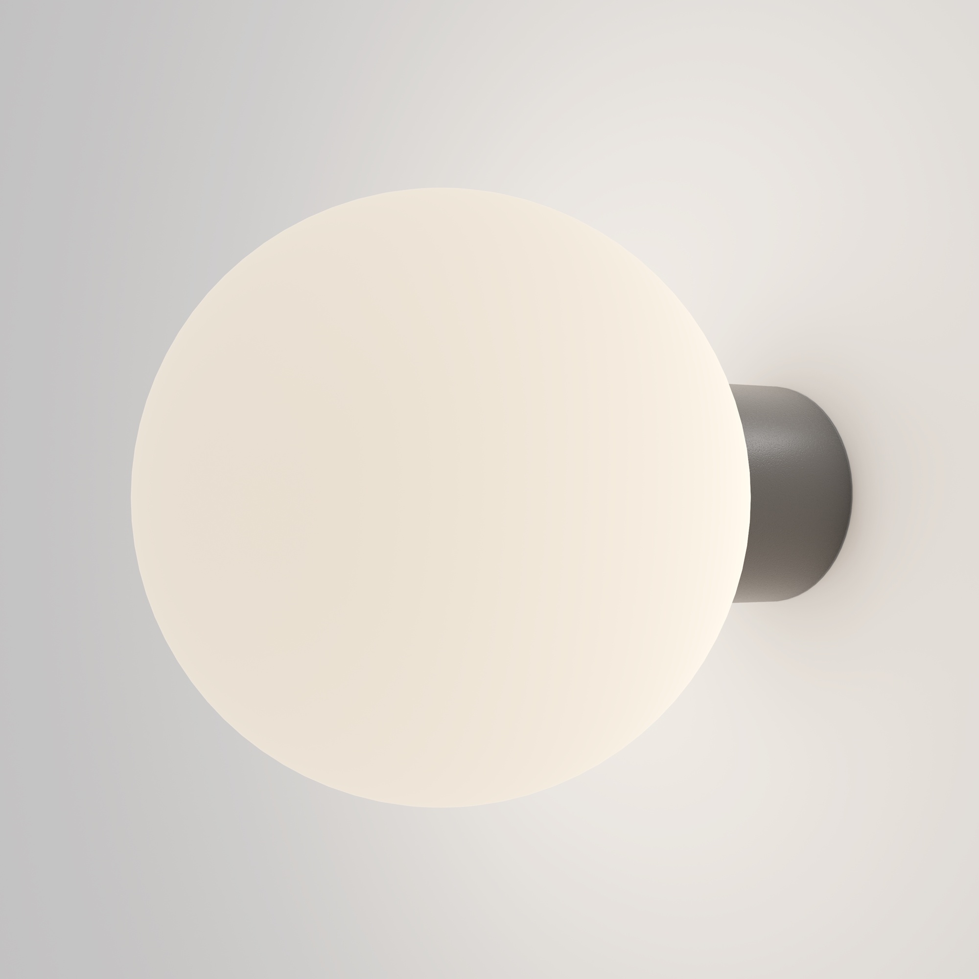Maytoni Outdoor - Wandlamp Bold - Grijs - Ø20