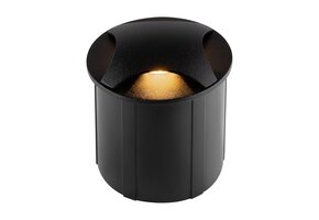 Maytoni Outdoor - Inbouwspot Biscotti - Zwart - Ø6,2