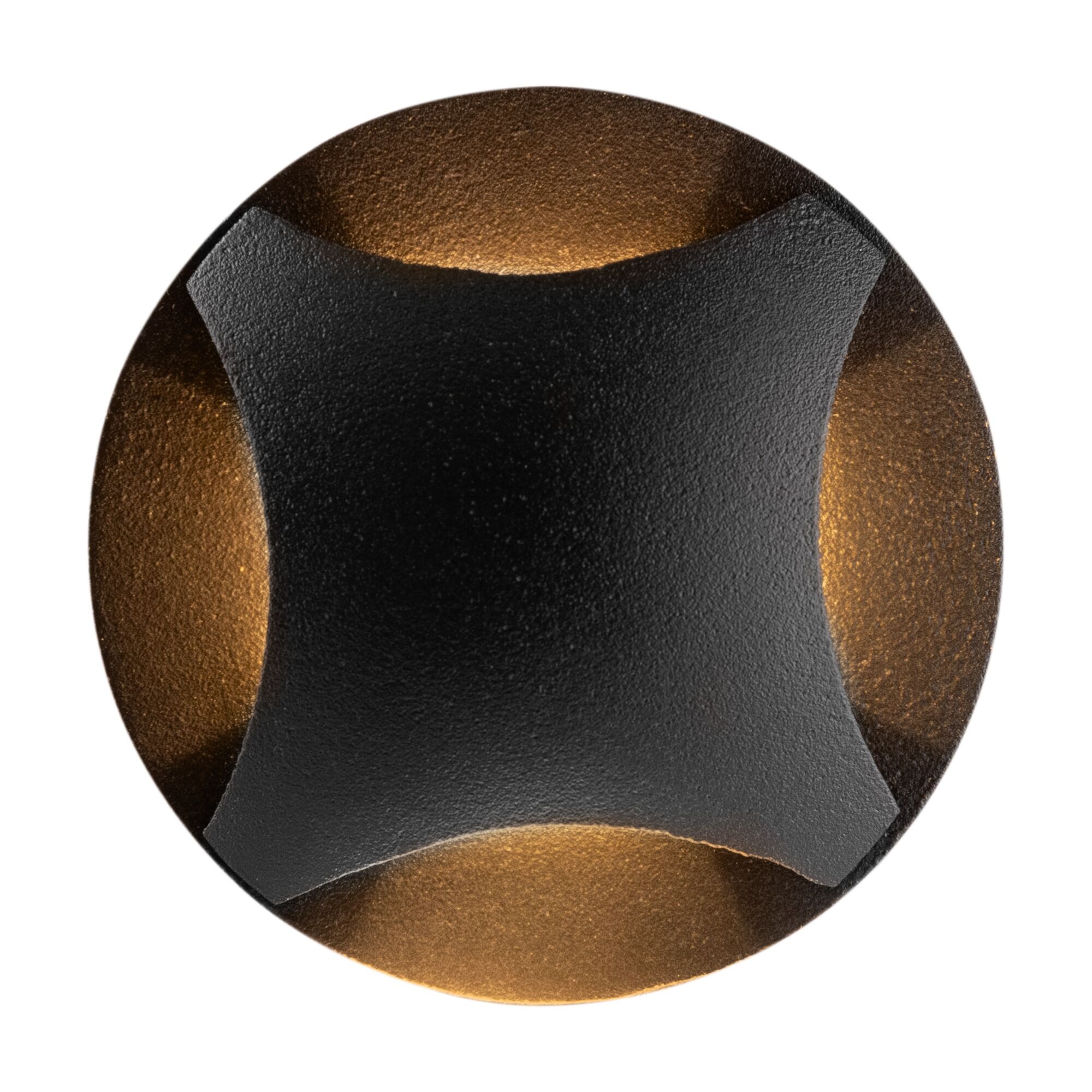 Maytoni Outdoor - Inbouwspot Biscotti - Zwart - Ø6,2