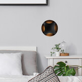 Maytoni Outdoor - Inbouwspot Biscotti - Zwart - Ø6,2