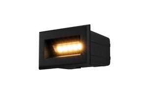 Maytoni Outdoor - Verlichting voor trappen Bosca - Zwart