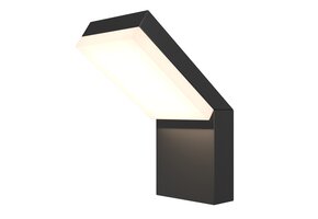 Maytoni Outdoor - Wandlamp Paso - Zwart