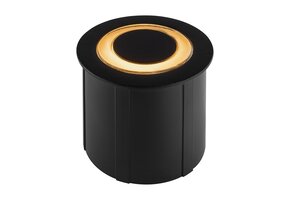 Maytoni Outdoor - Inbouwspot Limo - Zwart - Ø6,2