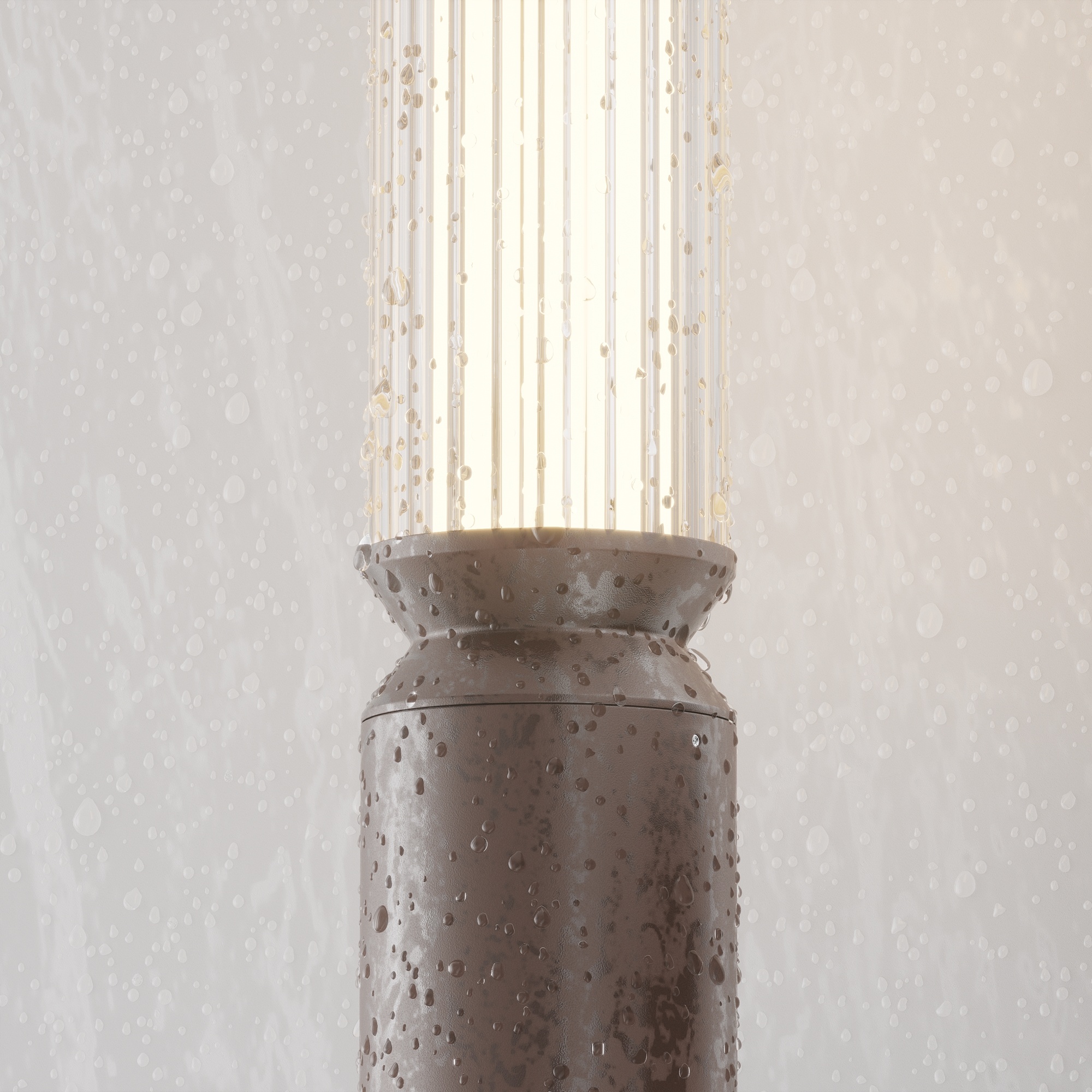 Maytoni Outdoor - Landschapsverlichting Lit - Bruin - Ø7,5