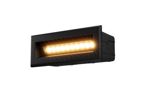 Maytoni Outdoor - Verlichting voor trappen Bosca - Zwart