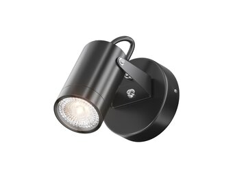 Maytoni Outdoor - Wandlamp Scope - Zwart - Ø5,5