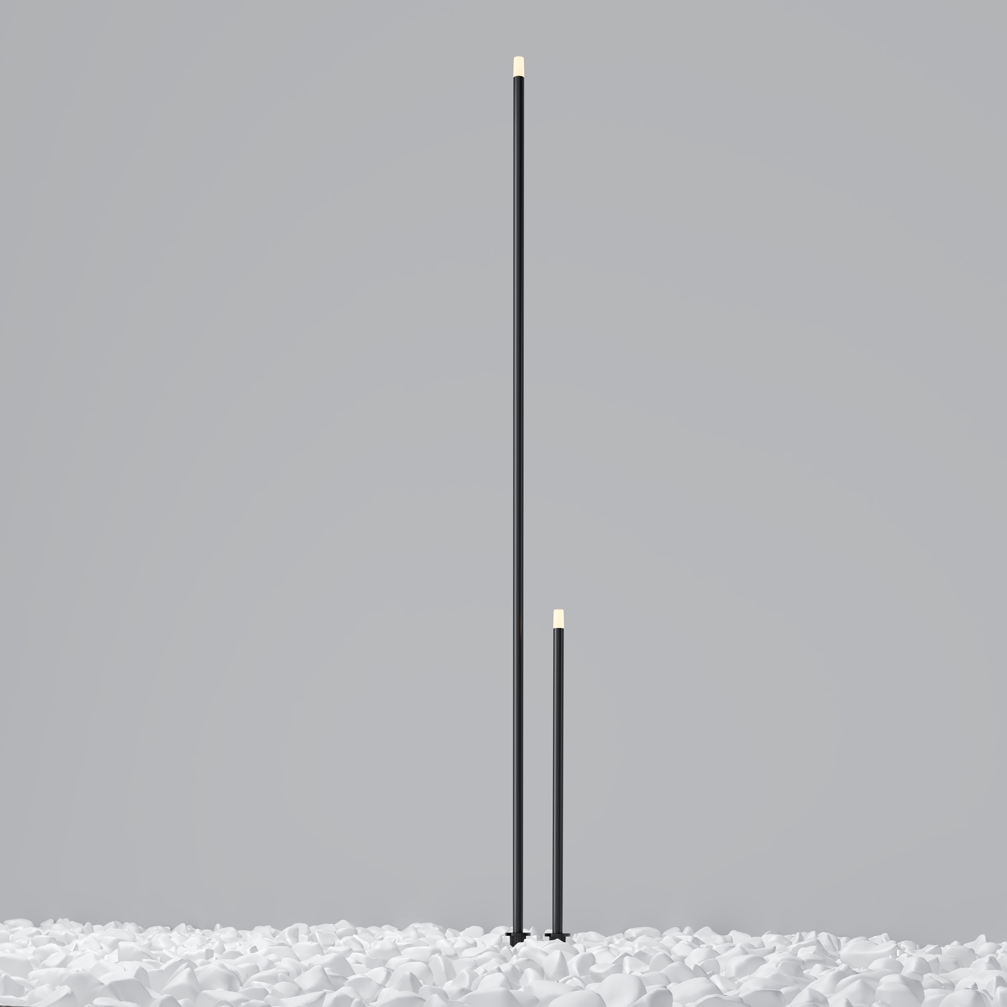 Maytoni Outdoor - Landschapsverlichting Spear - Grafiet - Ø1