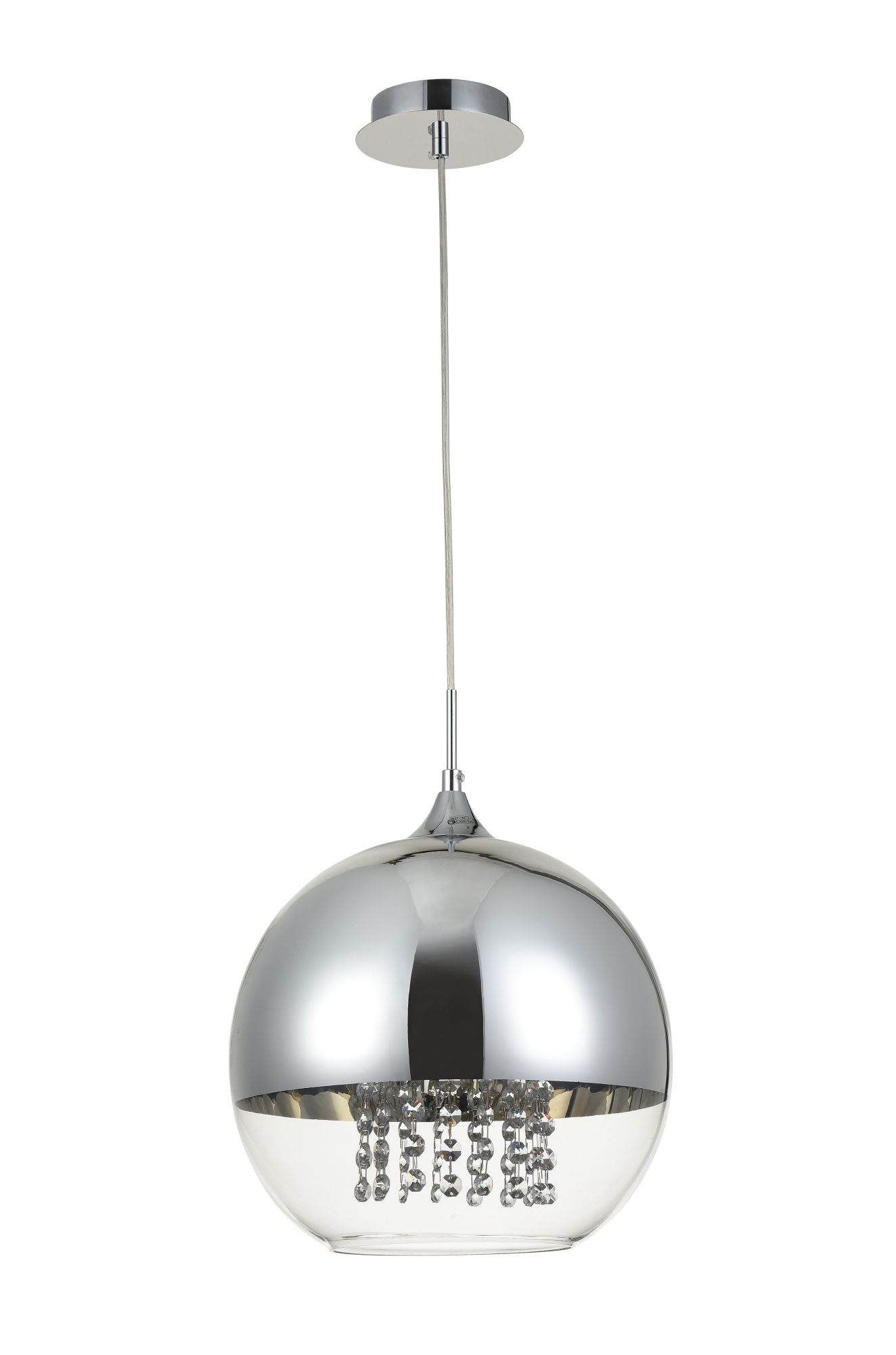 Maytoni - Hanglamp Fermi - Nikkel - Ø30