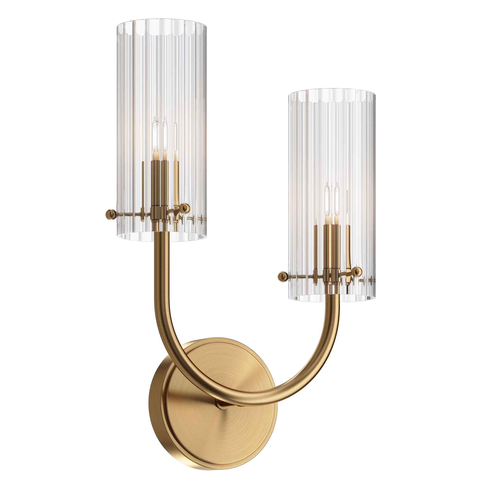 Maytoni - Wandlamp Arco - Messing
