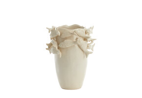 Light & Living - Vaas FISH - 29x28x36.5cm - Wit