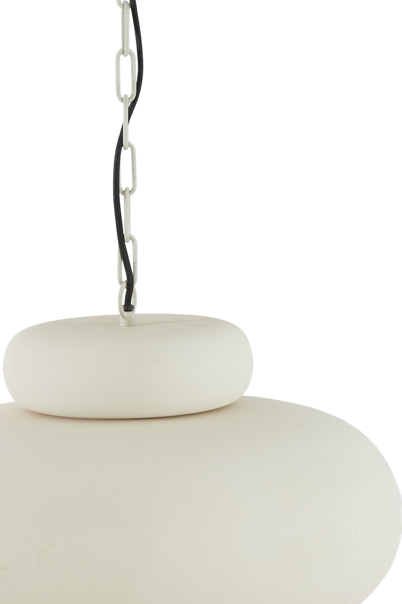 Light & Living - Hanglamp NEIVA - Ø46x30cm - Wit