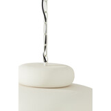 Light & Living - Hanglamp NEIVA - Ø46x30cm - Wit