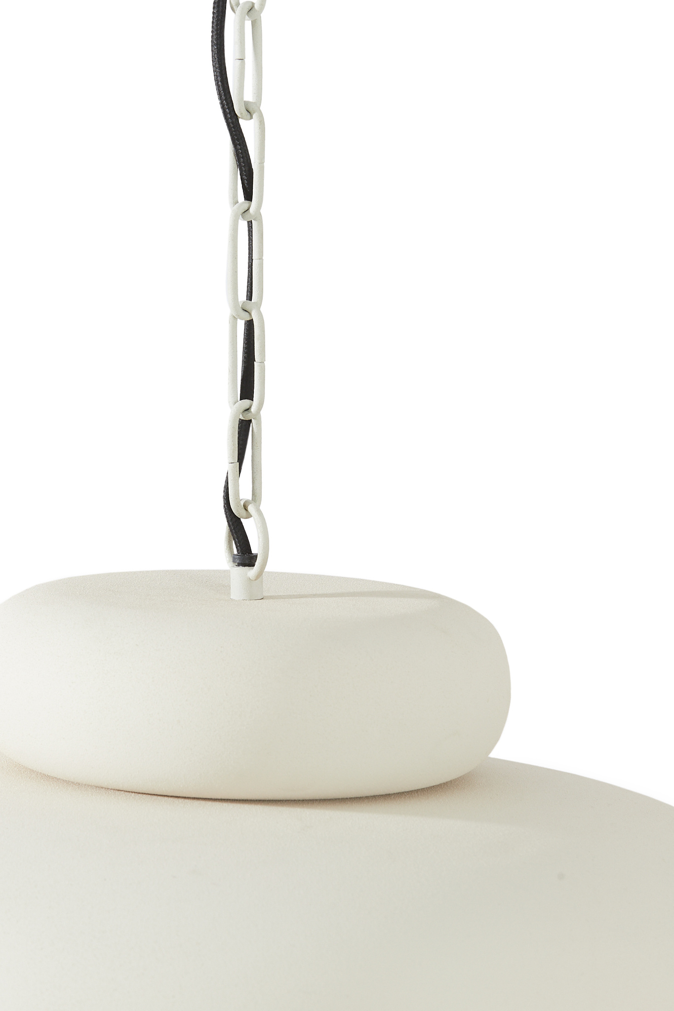 Light & Living - Hanglamp NEIVA - Ø46x30cm - Wit