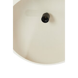 Light & Living - Hanglamp NEIVA - Ø46x30cm - Wit