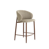 Light & Living - Barkruk ALUKO - 57x55x94cm - Bruin