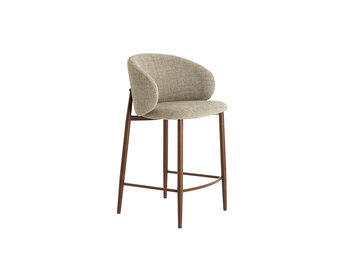 Light & Living - Barkruk ALUKO - 57x55x94cm - Bruin