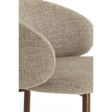 Light & Living - Barkruk ALUKO - 57x55x94cm - Bruin