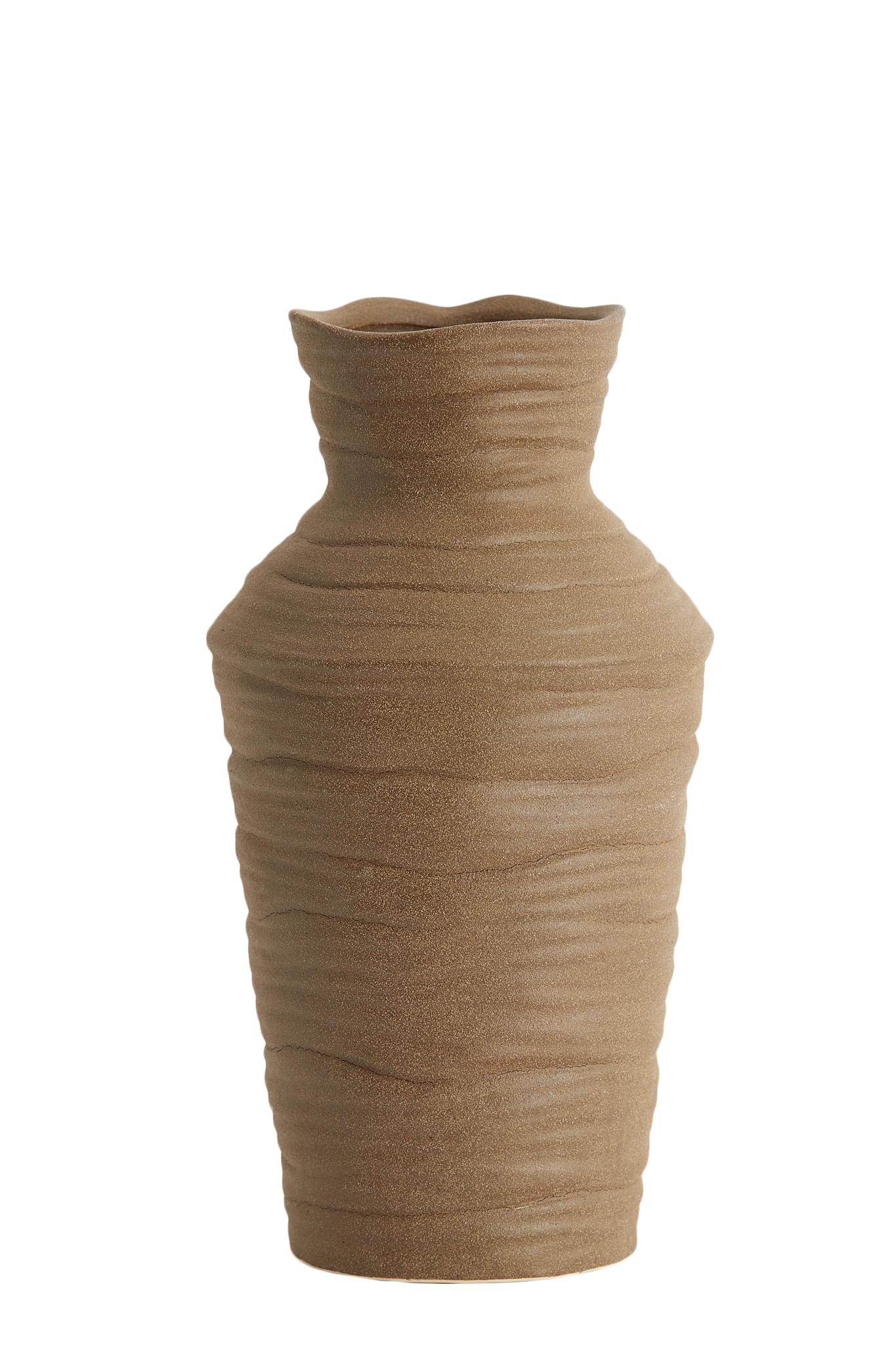 Light & Living - Vaas GRECCIO - Ø15x28cm - Bruin