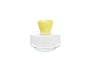 Light & Living - Vaas VARELA - Ø25.5x25cm - Geel