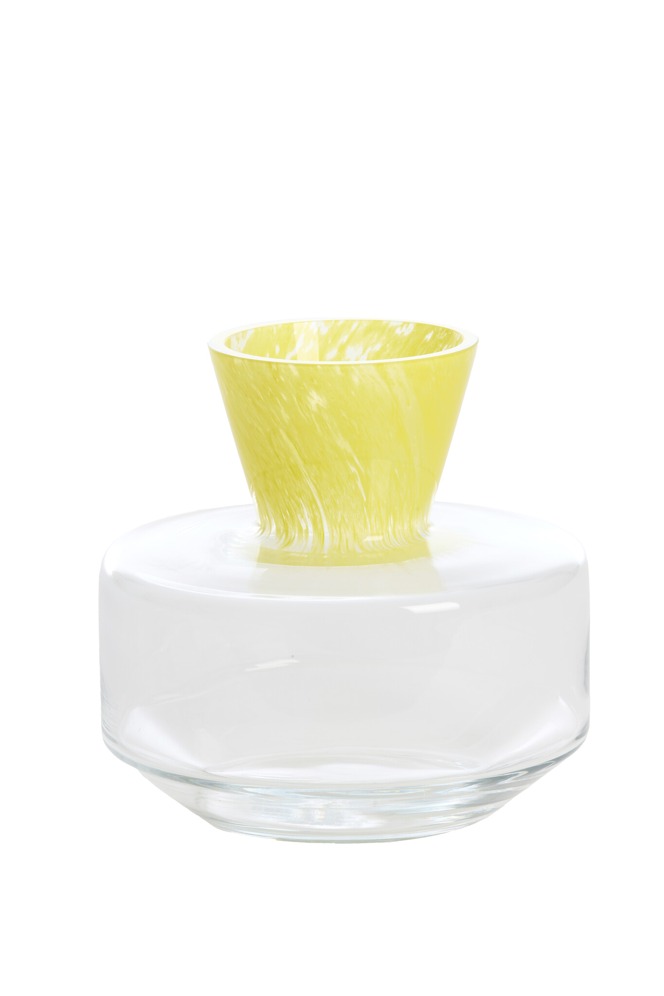 Light & Living - Vaas VARELA - Ø25.5x25cm - Geel