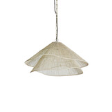 Light & Living - Hanglamp ALAMEDA - Ø56x31cm - Wit