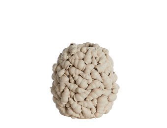 Light & Living - Vaas SHELL - Ø28x30cm - Wit