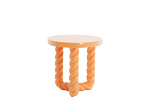 Light & Living - Bijzettafel VALLEJO - Ø46x46cm - Oranje