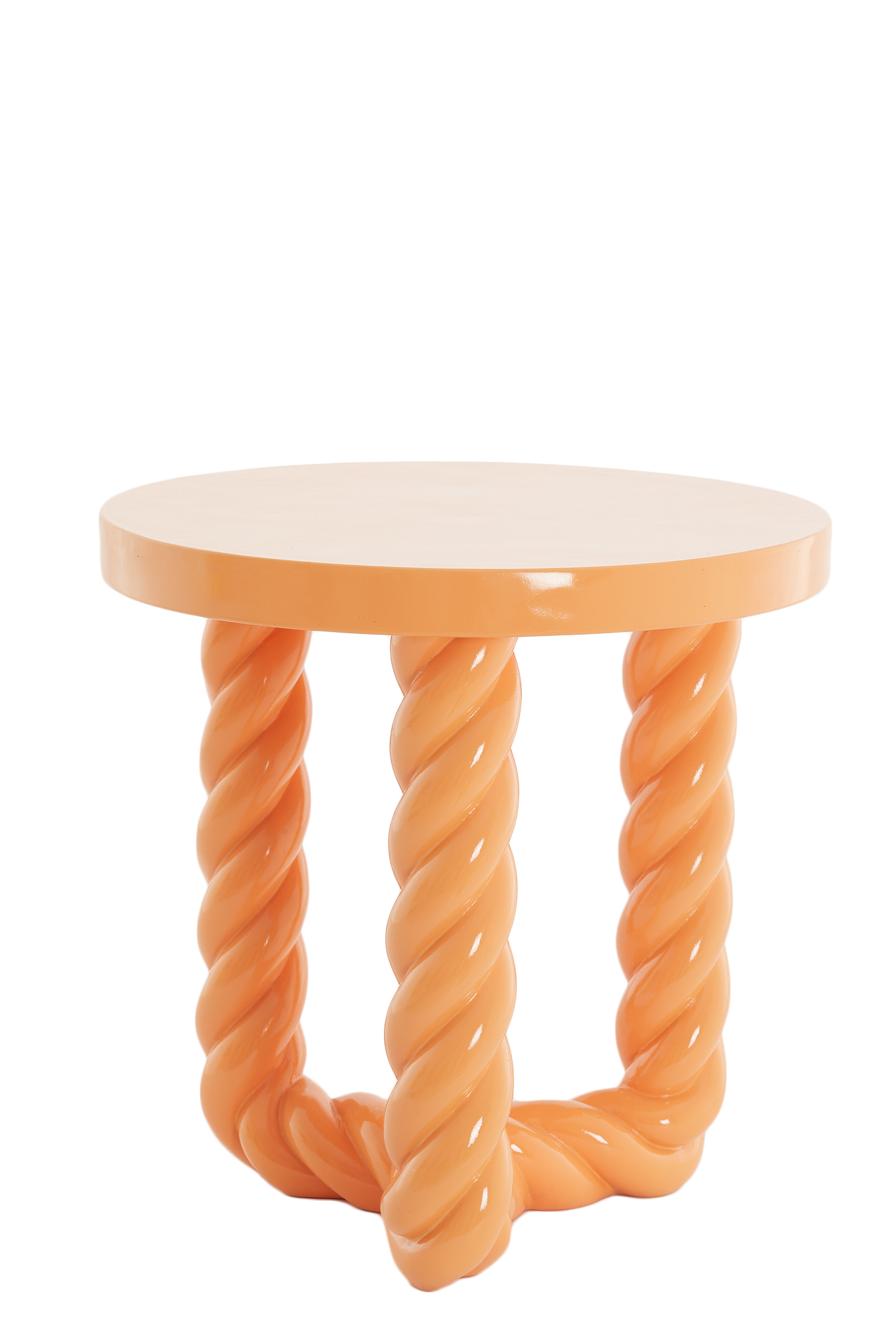 Light & Living - Bijzettafel VALLEJO - Ø46x46cm - Oranje