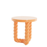 Light & Living - Bijzettafel VALLEJO - Ø46x46cm - Oranje