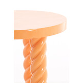 Light & Living - Bijzettafel VALLEJO - Ø46x46cm - Oranje