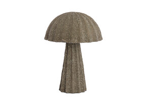 Light & Living - Tafellamp CHRISTIO - Ø29x37cm - Grijs