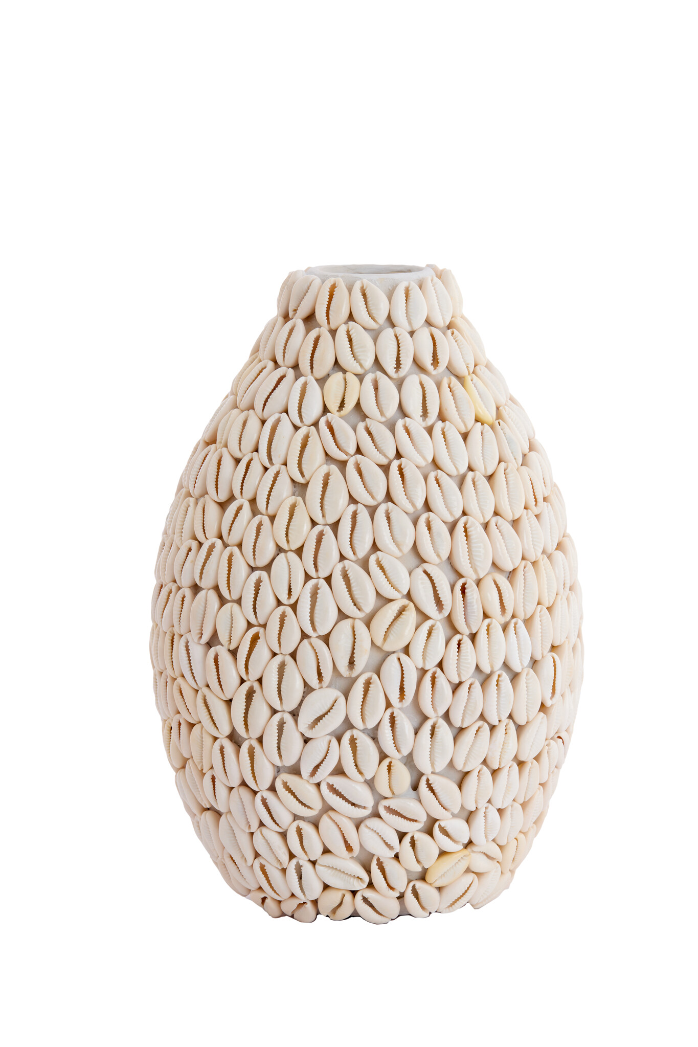 Light & Living - Vaas SHELL - Ø19x28cm - Wit