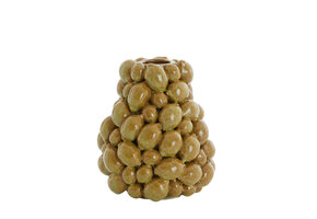 Light & Living - Vaas CITRUS - Ø19x21cm - Bruin