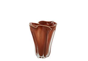 Light & Living - Vaas KAZUNO - Ø22x27cm - Oranje