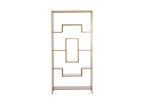 Light & Living - Kast open REZINA - 100x30x205cm - Brons