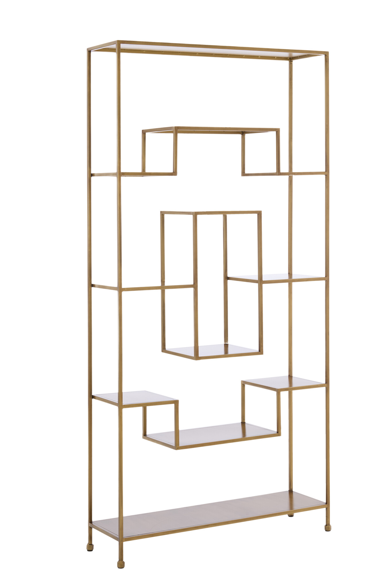 Light & Living - Kast open REZINA - 100x30x205cm - Brons