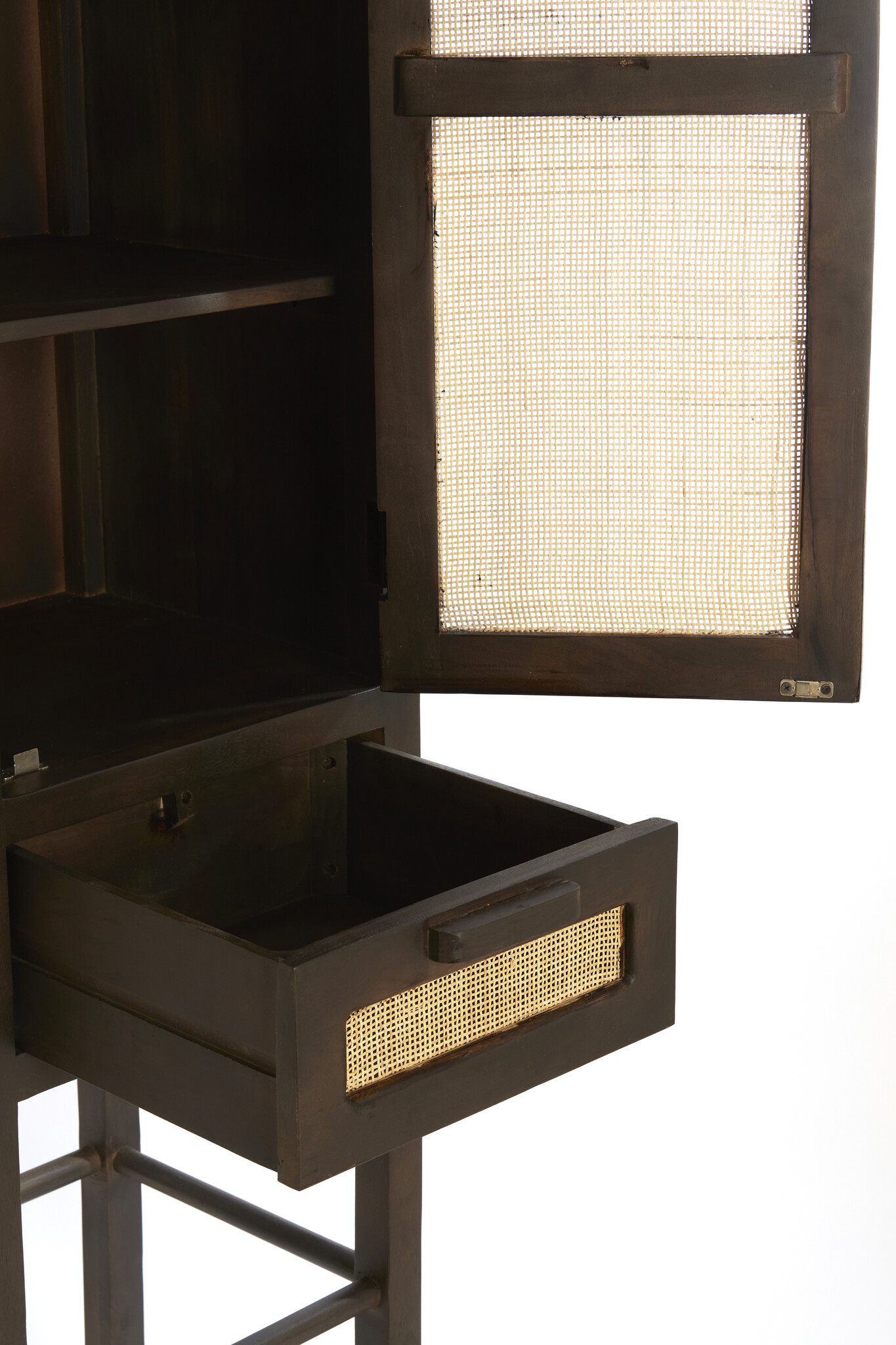 Light & Living - Kast NIPOS - 45x40x180cm - Bruin